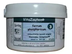 Vitazouten Ferrum phosphoricum VitaZout nr. 03