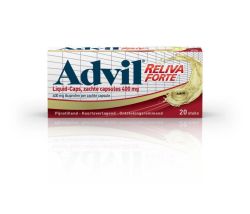 Advil Reliva liquid caps 400mg
