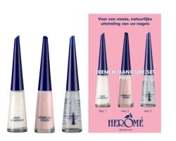 Herome French manicure set pink 3 x 10ml