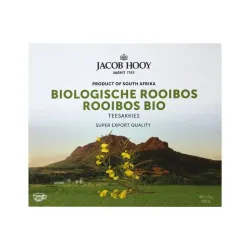 Jacob Hooy Rooibosthee sakkies bio