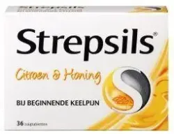 Strepsils Citroen & honing