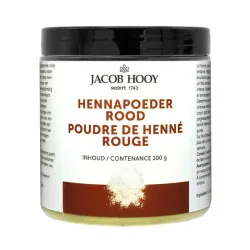 Jacob Hooy Hennapoeder rood potje