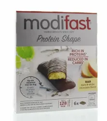 Modifast Protein shape reep pure & witte choco 6 x 31 gram