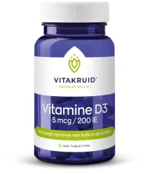 Vitakruid Vitamine D3 5 mcg / 200 IE