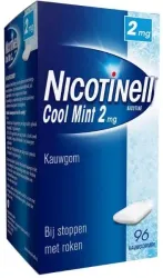 Nicotinell Kauwgom cool mint 2mg