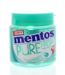 Mentos Gum pure fresh winter pot