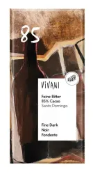 Vivani Chocolade puur delicaat 85% Santo Domingo bio