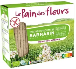 Pain Des Fleurs Boekweit crackers bio