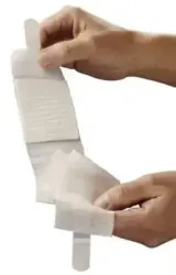 Heka Snelverband nr. 3 10 x 12cm steriel gerold