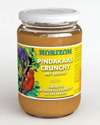 Horizon Pindakaas crunchy met zeezout eko bio