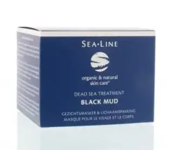 Sea-Line Black mud facial mask & body pack