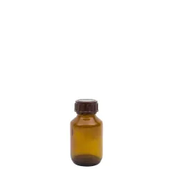 Blockland Medicijnfles bruin gedopt 60ml/28mm