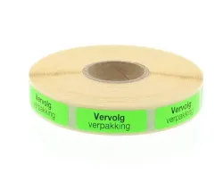 Blockland Strooketiket vervolg verpakking 30 x 10mm