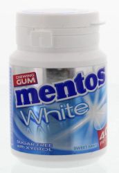 Mentos Gum sweetmint white pot