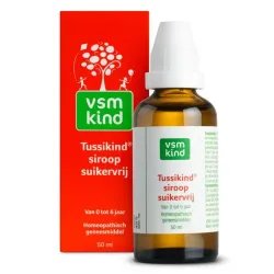 VSM Tussikind siroop suikervrij