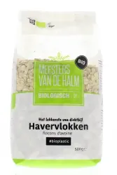 De Halm Havervlokken grof bio