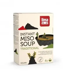 Lima Instant miso soep 4 x 10 gram