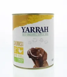 Yarrah Hond brokjes kip in saus bio