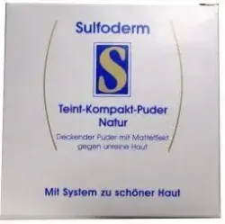 Sulfoderm S teint compact powder natural