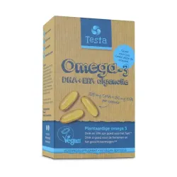 Testa Omega 3 algenolie 325mg DHA   150mg EPA vegan