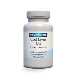 Nova Vitae Levertraanolie capsules