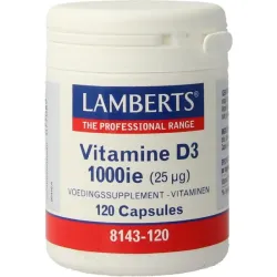 Lamberts Vitamine D3 1000IE/25mcg