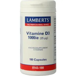 Lamberts Vitamine D3 1000IE/25mcg