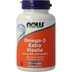 NOW Omega-3 Extra 500 mg EPA 250 mg DHA