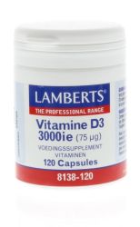 Lamberts Vitamine D3 3000IE/75mcg