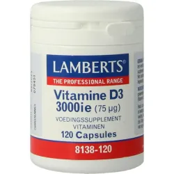 Lamberts Vitamine D3 3000IE/75mcg