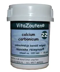 Vitazouten Calcium carbonicum VitaZout nr. 22