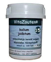 Vitazouten Kalium jodatum VitaZout nr. 15