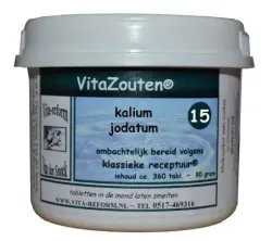 Vitazouten Kalium jodatum VitaZout nr. 15