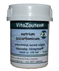 Vitazouten Natrium bicarbonicum VitaZout nr. 23