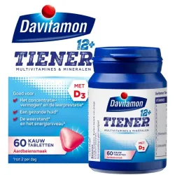 Davitamon Tiener boost 12  aardbei