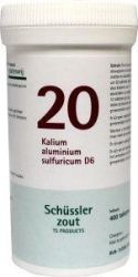 Pfluger Kalium aluminium 20 D6 Schussler