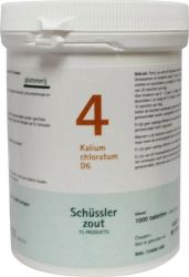Pfluger Kalium chloratum 4 D6 Schussler