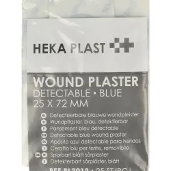 Heka Pleisters blauw 72 x 25mm