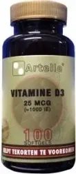 Artelle Vitamine D3 25mcg