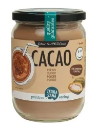 Terrasana Raw cacao antioxidant poeder in glas bio