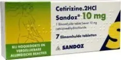 Sandoz Cetirizine 2HCl 10 mg