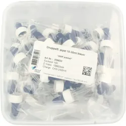 Spruyt Hillen Druppelflacon pipet 10 - 30ml blauw