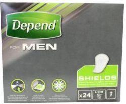 Depend Shields for men