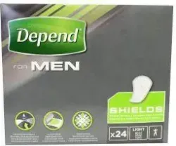 Depend Shields for men