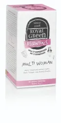 Royal Green Multi woman