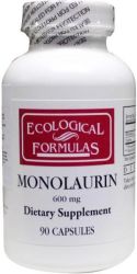 Ecological Form Monolaurine 600mg
