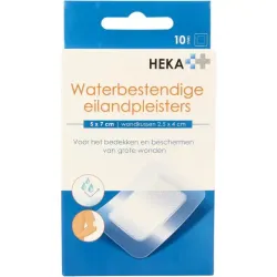 Heka Klein Eilandpleister 5cm x 7cm waterbestendig