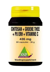 SNP Chitosan groene thee pu erh thee vitamine C 435mg