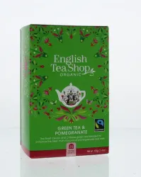 English Tea Shop Green tea pomegranate bio