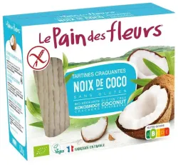 Pain Des Fleurs Krokante bio crackers met kokos bio